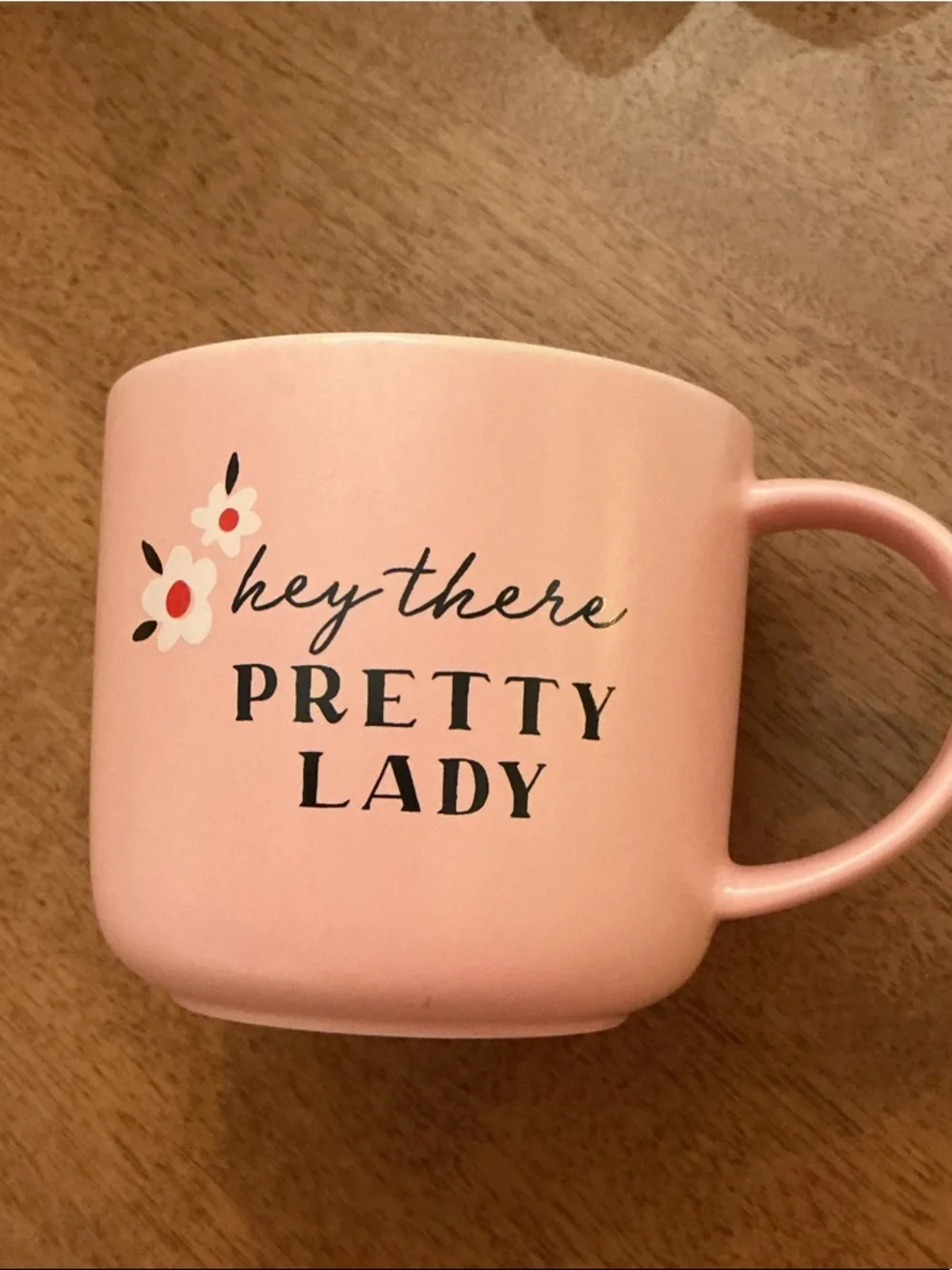 Parker Lane pink 14 ounce mug.
